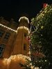 28.11.2020 | Weihnachtlich geschmücktes Rathaus und ein ca. 12 Meter hoher Weihnachtsbaum stehen 2020 auf dem Großen Markt.