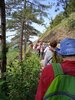 der anspruchsvollste Wandertag über 17 km, schmal mit steilem Abgang
