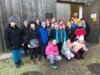 Die Kinder der vierten Klasse besuchten den Hochbeh&auml;lter in Hagengrub.