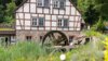 Boltenmühle mit Rad in Funktion