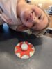 Basteln liebt sie, in der Schule hat Hanna einen wundersch&ouml;nen Kerzenst&auml;nder kreiert.