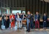 Landrat Dr. Ronny Raith gratulierte Betreiber Klaus Ingerl zum Mut, ein solches Gro&szlig;projekt wie das H&ouml;llensteinhaus in Angriff zu nehmen.