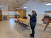 Im neuen Aufenthaltsraum: Hier werden Back-, Koch- und Bastelkurse abgehalten, f&uuml;r Kinder und Erwachsene.