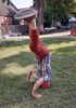 ... und ein Beweis seiner sportlichen Fitness!