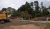 Die Arbeiten an der Verbindungsstra&szlig;e von Tafertshof nach Tafertsberg haben begonnen. Einige der Verantwortlichen machten sich ein Bild von der Baustelle.