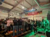 Am Samstagabend herrschte Partystimmung in der der Festhalle mit der Band &bdquo;Ausgfuxxt&ldquo;.