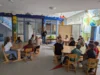 In Kleingruppen lernten die Kinder anschließend theoretisch und praktisch Wissenswertes zum Thema gesunde Ernährung. 