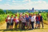 Trotz großer Hitze haben diese Wanderfreunde in einer Woche je fast 80 km auf dem Sächsischen Weinwanderweg geschafft - Glückwunsch!