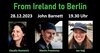 Veranstaltung: From Ireland to Berlin- ein transatlantischen Jahresausklang mit Jen Hajj, Martin Praetorius und Claudia Nentwich