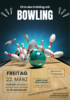 Plakat Bowling