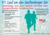 Veranstaltung: 47. Lauf um den Sentftenberger See
