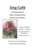 Veranstaltung: Singcafé