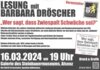 Veranstaltung: Lesung mit Barbara Dröscher
