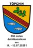 Veranstaltung: Jubiläumsfeier 550 Jahre Töpchin Sa 12.07.2025