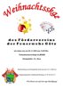 Veranstaltung: Weihnachtsskat !!! Sa 29. 11. 2025