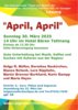Veranstaltung: "April April" im Bären in Tettnang So 30.03.2025