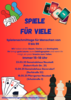 Flyer Spielenachmittag