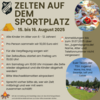 Veranstaltung: Zelten auf dem Sportplatz für Kinder Fr 15.08.2025