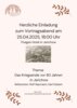 Veranstaltung: Vortragsabend zum Thema "Das Kriegsende vor 80 Jahren in Jerichow" Jerichow, Poeges Hotel So 25. 05. 2025