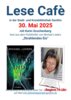 Veranstaltung: Lese Café: Karin Gruchenberg liest aus dem Politthriller „Strahlendes Eis“ von Michael Lüders Fr 30.05.2025