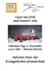 Veranstaltung: Adventsfeier der evangelischen Grundschule in Ilsenburg (Samstag) Sa 06.​12.​2025