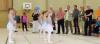 Ballettschülerinnen der Kreismusikschule unter Anleitung durch Frau Fährmann