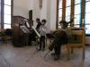 Fotoalbum Kirchencafé mit Blockflötentönen und Celloklängen