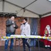 Bürgermeisterin Annett Jura und Jens Seidlitz eröffnen den Weihanchtsmarkt 