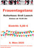 Meldung: Gross Laasch - 08.03.2025 - Frauentagsparty