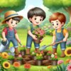 Meldung: Gartenprojekt im Hort