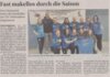 Meldung: Bezirksmeister CJW - Fast makellos durch die Saison