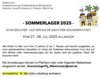 Meldung: 10.04.2025 Anmeldungen zum Sommerlager 2025