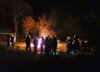 Meldung: Osterfeuer war hilfreich gegen Kälte