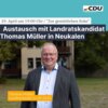 Meldung: Austausch mit Landratskandidat Thomas Müller