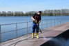 Meldung: Sonne + Wärme = Badezeit! - Vorbereitungen im Strandbad auf der Zielgeraden