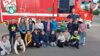 Meldung: Die dritten Klassen zu Besuch bei der Feuerwehr in Hollstadt