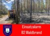 Meldung: Einsatzbericht 26/2025 - 28.06.2025, B2 Waldbrand, Graustein