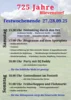 Meldung: 725 Jahre Blievenstorf - Festprogramm