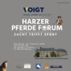 Meldung: „Zucht trifft Sport“ – Harzer Pferdeforum 2026