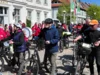 Vorschaubild der Meldung: 40 Radfahrer beim Anradeln für Perleberg auf dem Weg nach Pritzwalk