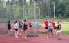 Spezial-Wurftraining der Leichtathleten