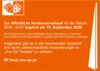 Meldung: Kartenvorverkauf
