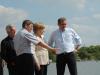 Vorschaubild der Meldung: Elbehochwasser:  Bundeskanzlerin Merkel informiert sich &uuml;ber Lage vor Ort