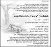Unser 1. Vorsitzender Henry Heidsiek ist verstorben
