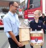 Vorschaubild der Meldung: Jugendfeuerwehr Nauheim hilft Fledermäusen