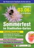 Sommerfest des Fördervereines Stadthalle Görlitz e.V. im Stadthallengarten“