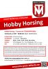 Hobby Horsing - ein neuer Kurs beginnt im September