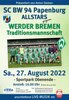 Werder Bremen Traditionsmannschaft im Sportpark