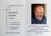 Der TSV Kammlach trauert um Bernhard Schedel