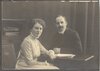 Georg Wehrmann und seine Frau als Brautpaar, 1908 (Copyright: Niederlausitz-Museum, Luckau)